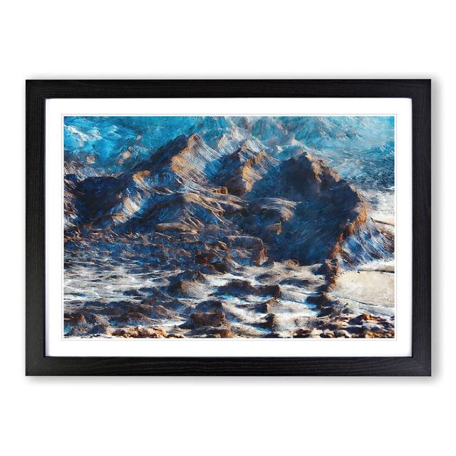 The Atacama Desert Chile - Picture Frame Graphic Art East Urban Home Frame Option: Black, Size: 27cm H x 36cm W x 2cm D on Productcaster.