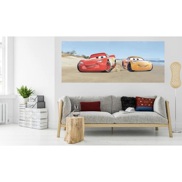 Cars 3 Beach 1m x 2.5m Wall Mural Disney on Productcaster.