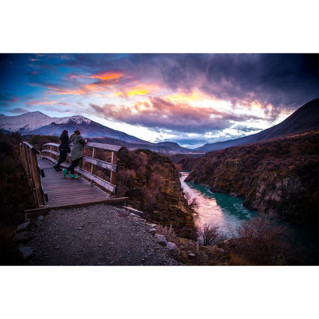 Winter Hike by Chemc - No Frame Art Prints on Canvas Alpen Home Size: 20cm H x 30cm W on Productcaster.