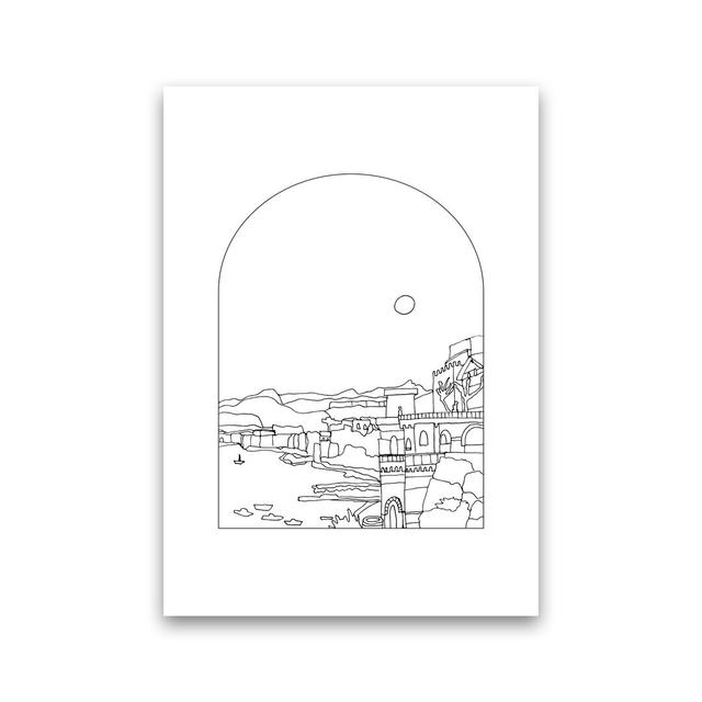 Sorrento by Planeta444 - Graphic Art Print on Paper 17 Stories Frame Option: No Framed, Size: 59.4cm H x 42cm W x 4cm D on Productcaster.