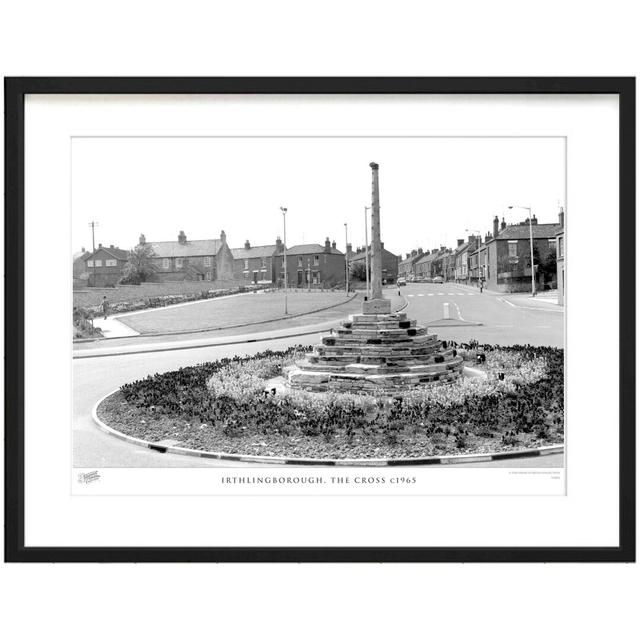 'Irthlingborough, the Cross C1965' by Francis Frith - Picture Frame Photograph Print on Paper The Francis Frith Collection Size: 60cm H x 80cm W x 2.3 on Productcaster.