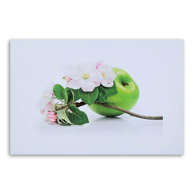 Canvas Print Apple Fruit Nature Ebern Designs Size: 80cm H x 120cm W x 2cm D on Productcaster.