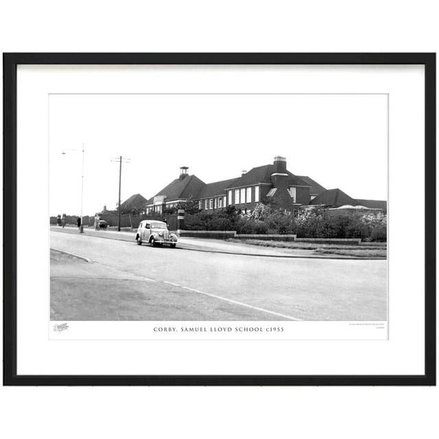 'Corby, Samuel Lloyd School C1955' by Francis Frith - Picture Frame Photograph Print on Paper The Francis Frith Collection Size: 28cm H x 36cm W x 2.3 on Productcaster.