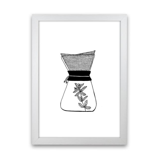 Chemex by Carissa Tanton - Print Ophelia & Co. Frame Option: White Framed, Size: 34cm H x 25cm W x 3cm D on Productcaster.