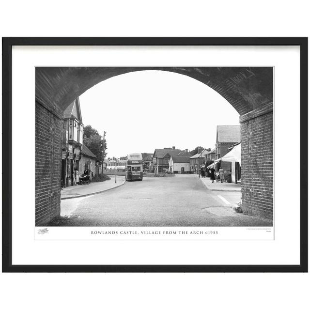 'Rowlands Castle, Village from the Arch C1955' by Francis Frith - Picture Frame Photograph Print on Paper The Francis Frith Collection Size: 40cm H x on Productcaster.