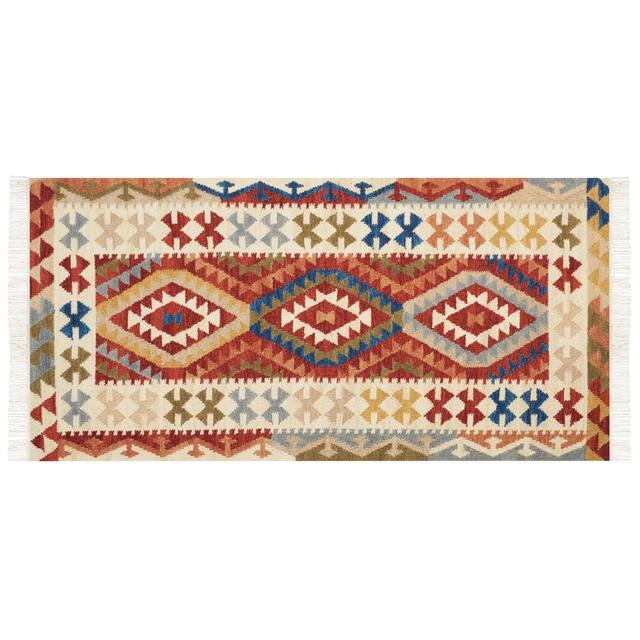 Agosta Southwestern Hand Woven Multicolour Area Rug Gracie Oaks Rug Size: Rectangle 80 x 150cm on Productcaster.