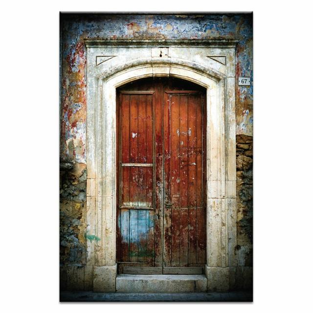 Doors of Italy - Macchia Blu by Joe Vittorio Photographic Print Wrapped on Canvas East Urban Home Size: 46 cm H x 31 cm W on Productcaster.