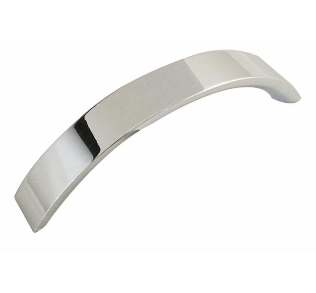 Kempler 12.8cm Centre Arch Handle Symple Stuff Finish: Polished Chrome on Productcaster.