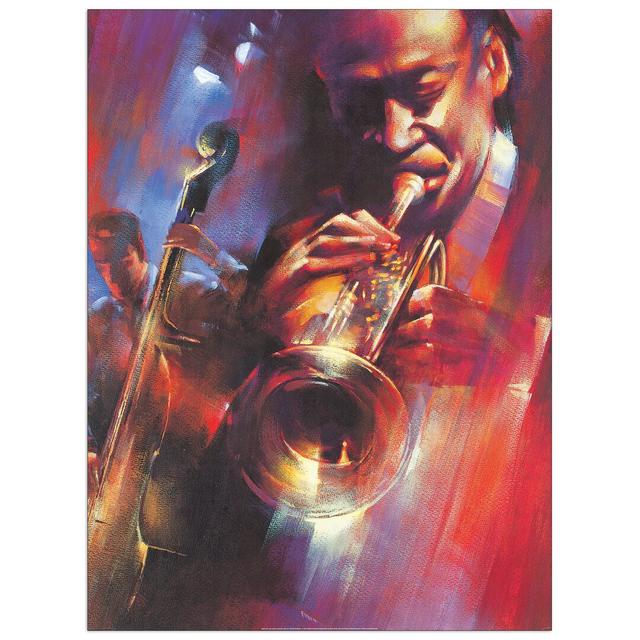 'Hot Jazz' by Vega Art Print East Urban Home on Productcaster.