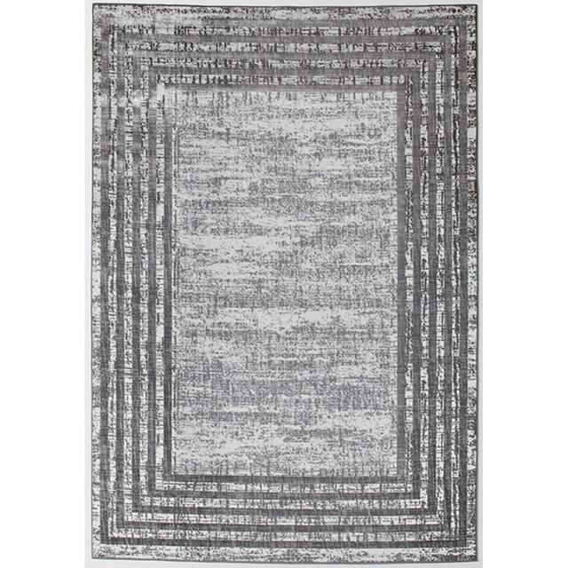 Solid Colour Machine Woven Grey Area Rug SITAP Carpet Couture Italia Rug Size: Rectangle 200 x 290cm on Productcaster.