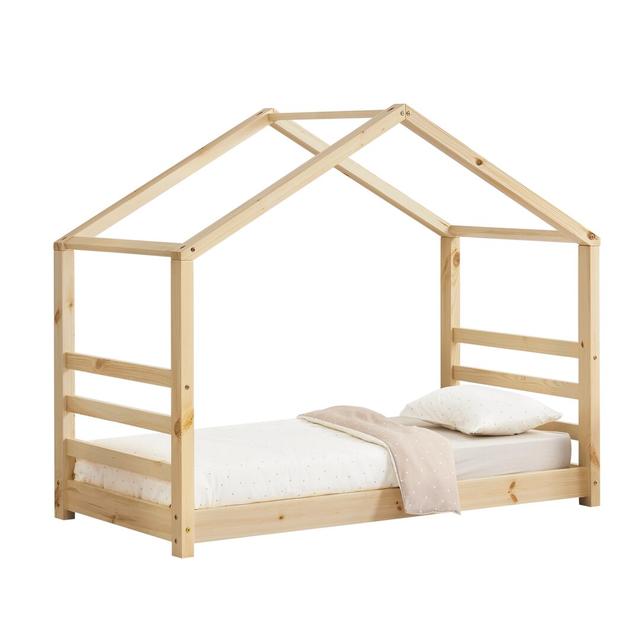 Hausbett Sheppard Harriet Bee Farbe (Bettgestell): Naturbelassenes Holz, Maße: 70 X 140 cm on Productcaster.