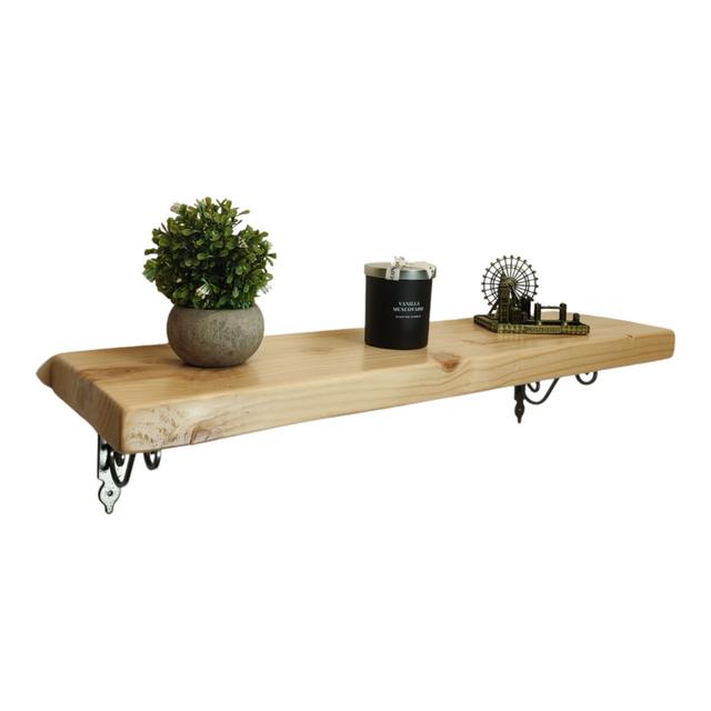 Cardella Bracket Shelf Marlow Home Co. Size: 18.5cm H x 40cm W x 22.5cm D on Productcaster.