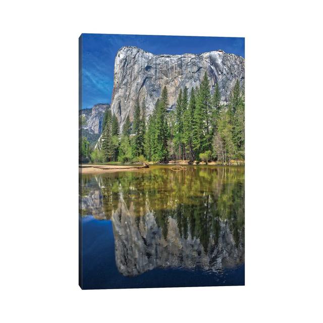 Reflections of El Capitan by Zoe Schumacher - Wrapped Canvas Photograph Alpen Home Size: 30.48cm H x 20.32cm W x 1.91cm D on Productcaster.