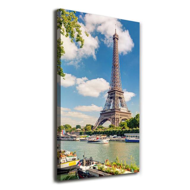 Eiffelturm Paris - Kunstdrucke auf Segeltuch ModernMoments on Productcaster.