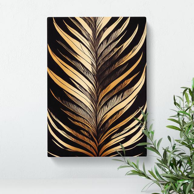 Mighty Feather - Wrapped Canvas Print 17 Stories Size: 60cm H x 40cm W x 3cm D on Productcaster.