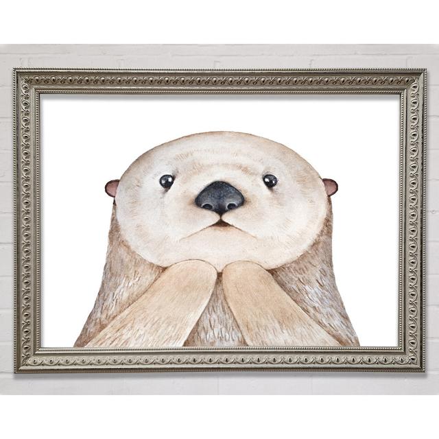 Otter Day What - Print Bright Star Size: 29.7cm H x 42cm W x 3cm D on Productcaster.