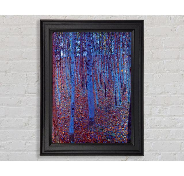 Klimt Beech Forest - Single Picture Frame Art Prints Union Rustic Size: 142.2cm H x 84.1cm W x 8cm D on Productcaster.