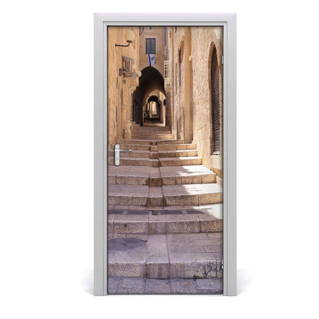 Jerusalem Israel Door Sticker East Urban Home on Productcaster.