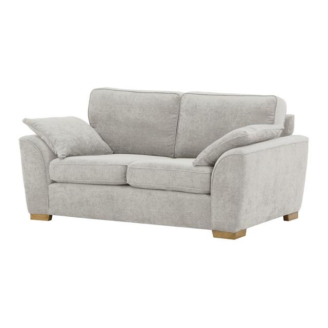 Norah Sofa August Grove Upholstery Colour: Grey, Size: 92cm H x 187cm W x 108cm D, Seating Capacity: 2 on Productcaster.