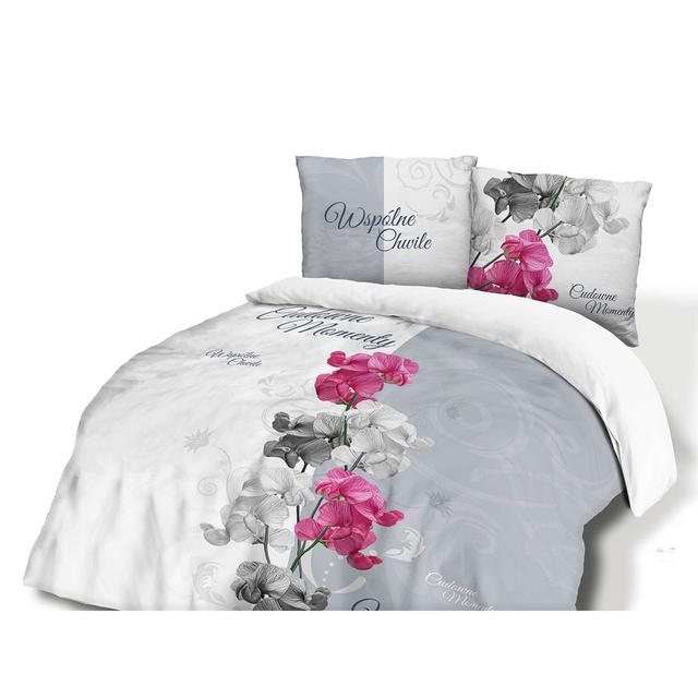 Rajaee Cotton Solid Colour Duvet Cover Set with Pillow Shams East Urban Home Size: 160 x 200cm - 2 pillowcases (70 x 80 cm) on Productcaster.