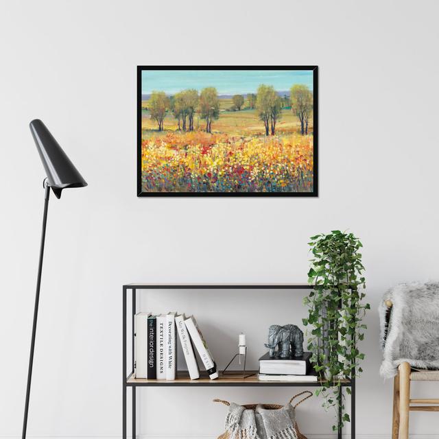 Golden Fields I by Timothy O' Toole - Painting Lark Manor Size: 34cm H x 50cm W, Format: Black Framed Paper Print on Productcaster.