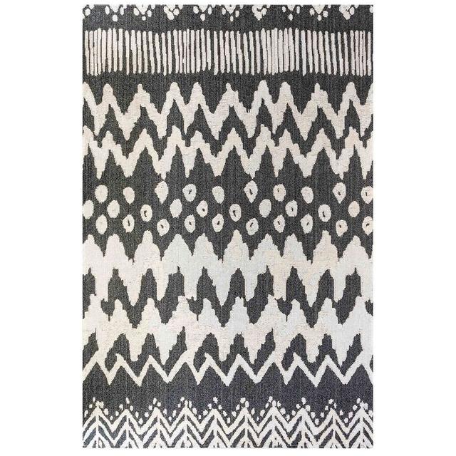 Mcwilliams Flatweave Black Rug Gracie Oaks Rug Size: Rectangle 80 x 150cm on Productcaster.