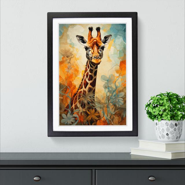 Single Picture Frame Print on Wood World Menagerie Format: Black Framed, Size: 34cm H x 25cm W on Productcaster.