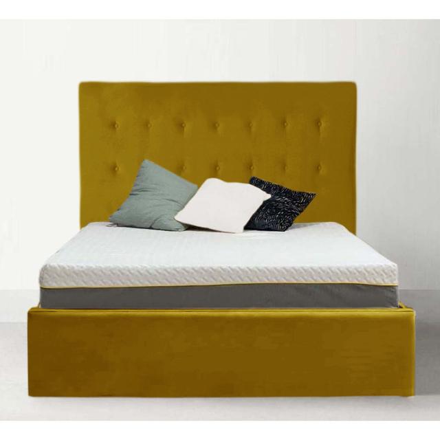 Anterion Upholstered Storage Bed Canora Grey Colour: Mallard, Size: Single (3') on Productcaster.