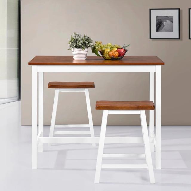 Lindale Dining Set with 2 Stools Brambly Cottage on Productcaster.