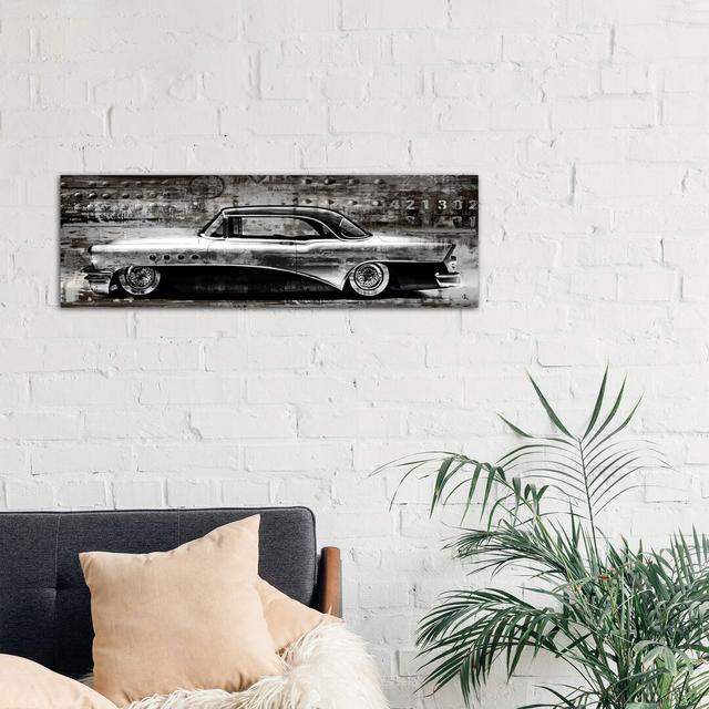 Classic Ride by Dylan Matthews - Wrapped Canvas Panoramic Print Brayden Studio Frame Option: No Frame, Size: 30.48cm H x 91.44cm W x 3.81cm D on Productcaster.