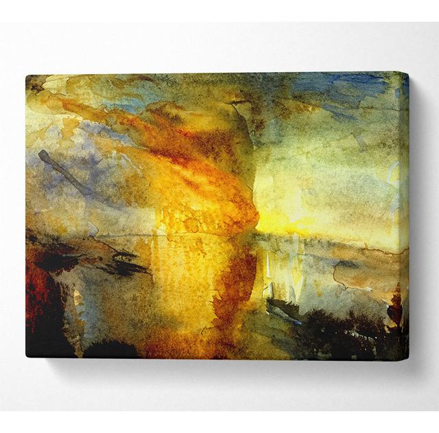 Wrapped Canvas Art Prints Metro Lane Size: 81cm H x 121.9cm W on Productcaster.