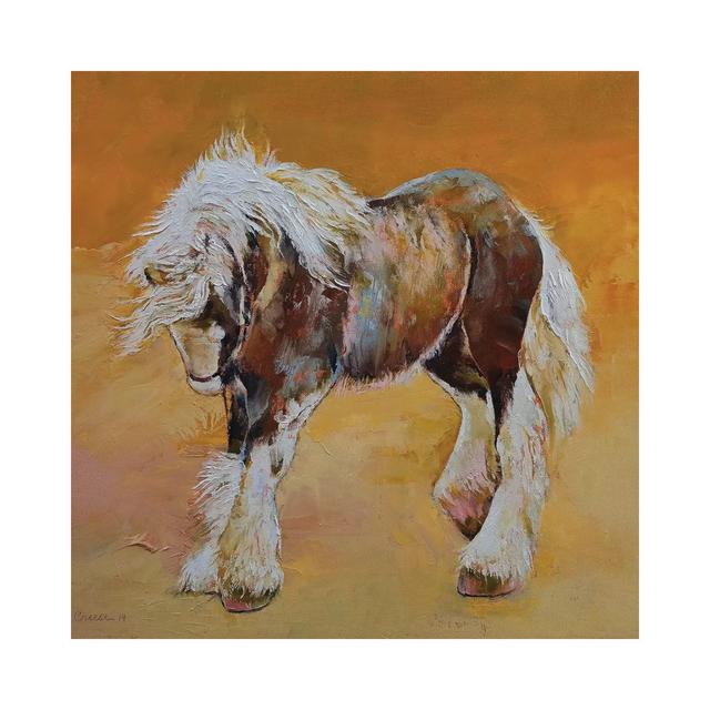 Gypsy Pony by Michael Creese - Wrapped Canvas Painting Natur Pur Size: 30.48cm H x 30.48cm W x 1.905cm D on Productcaster.