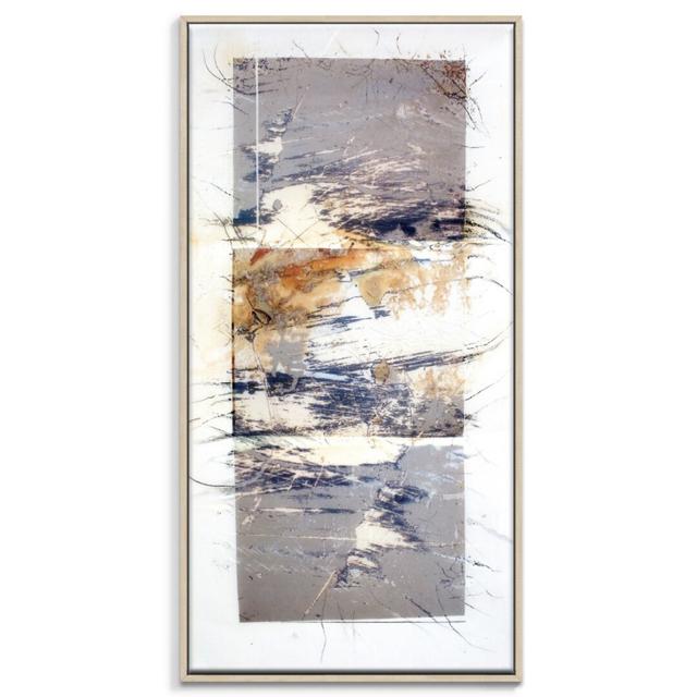 'Paper Screen 5' Framed Art Print on Canvas East Urban Home Size: 152cm H x 76cm W, Frame Options: Timber on Productcaster.