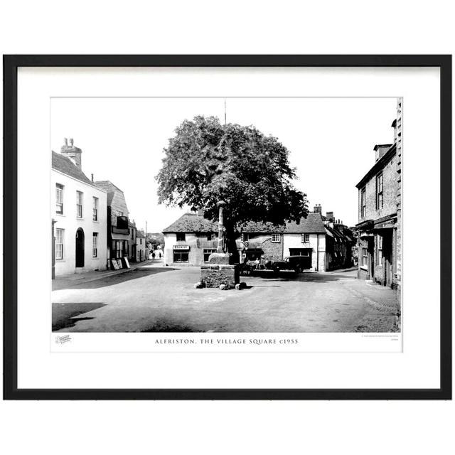 'Alfriston, the Village Square C1955' by Francis Frith - Picture Frame Photograph Print on Paper The Francis Frith Collection Size: 45cm H x 60cm W x on Productcaster.