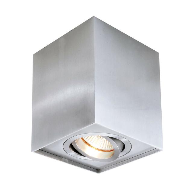 Deckenleuchte 1-flammig Dato, 9,5 cm Deko Light Schirmfarbe: Silber on Productcaster.