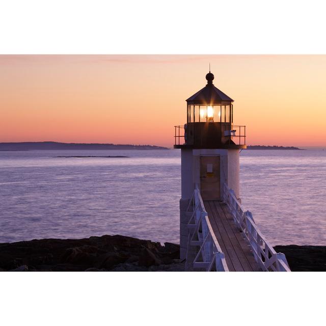 Marshall Point Lighthouse by S. Greg Panosian - No Frame Print on Canvas Breakwater Bay Size: 40cm H x 60cm W on Productcaster.