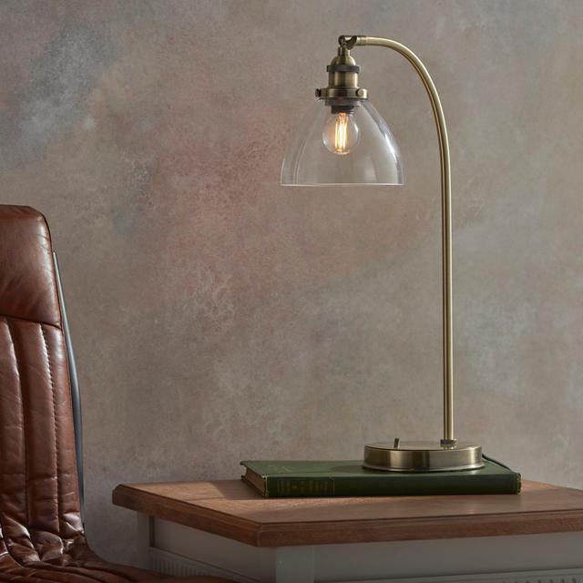 Henrietta 53cm Desk Lamp Zipcode Design Base Colour: Brass on Productcaster.