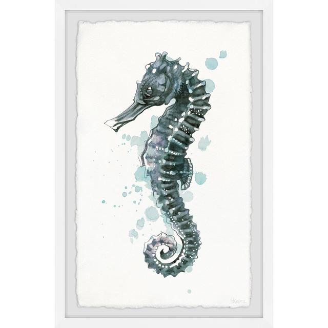 'Majestic Seahorse' by Parvez Taj Graphic Art East Urban Home Size: 45cm H x 38cm W on Productcaster.