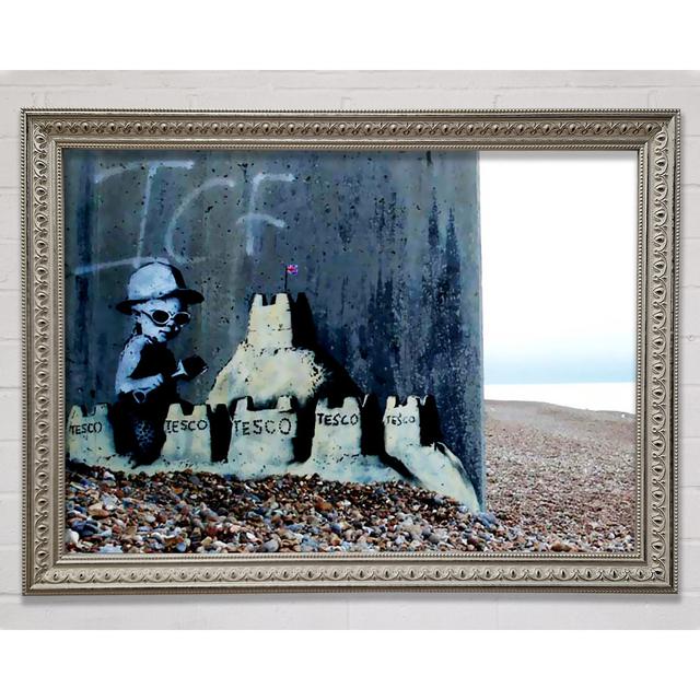 Tesco Sandcastle - Single Picture Frame Art Prints Ophelia & Co. Size: 21cm H x 29.7cm W on Productcaster.