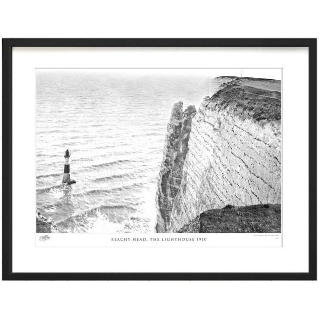 Beachy Head, The Lighthouse 1910 by Francis Frith - Single Picture Frame Print The Francis Frith Collection Size: 45cm H x 60cm W x 2.3cm D on Productcaster.