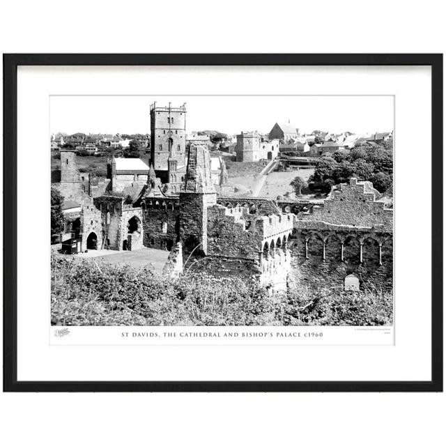 St Davids, The Cathedral And Bishop's Palace C1960 by Francis Frith - Single Picture Frame Print The Francis Frith Collection Size: 60cm H x 80cm W x on Productcaster.