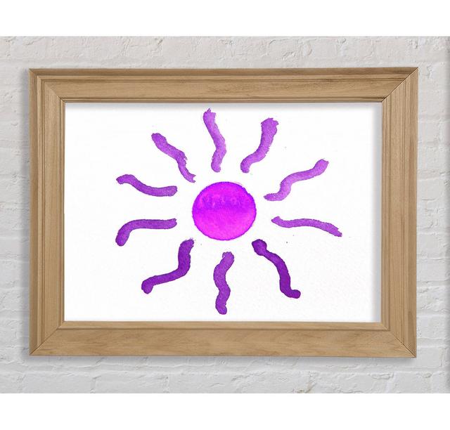 Sun Rays - Single Picture Frame Art Prints Rosalind Wheeler Size: 42cm H x 59.7cm W x 8cm D on Productcaster.