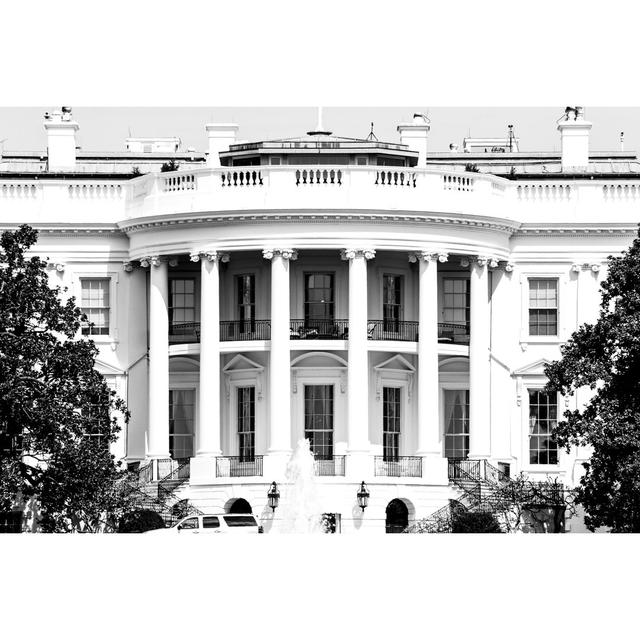 The White House - Wrapped Canvas Photograph 17 Stories Size: 30cm H x 46cm W on Productcaster.