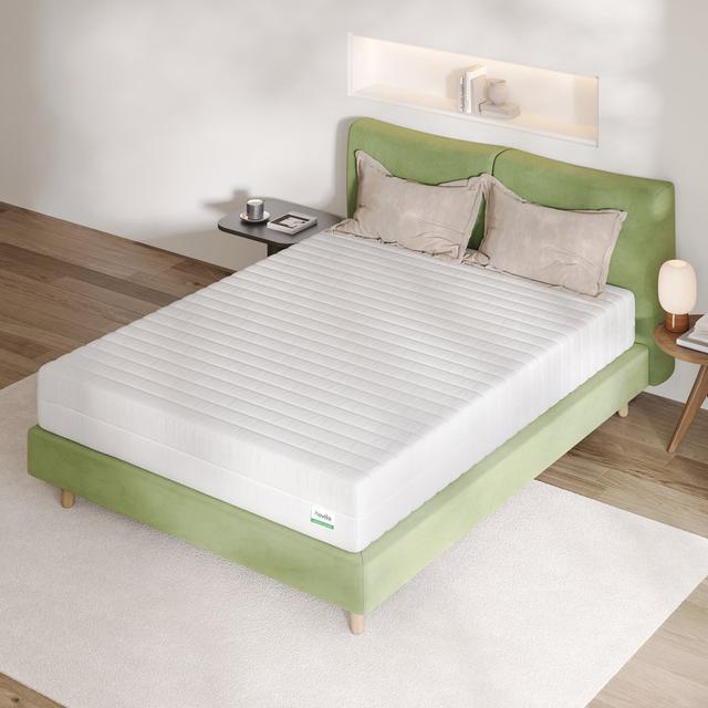 Berin White Noise Yes Pocket Sprung Mattress White Noise Size: Small Double (4') on Productcaster.