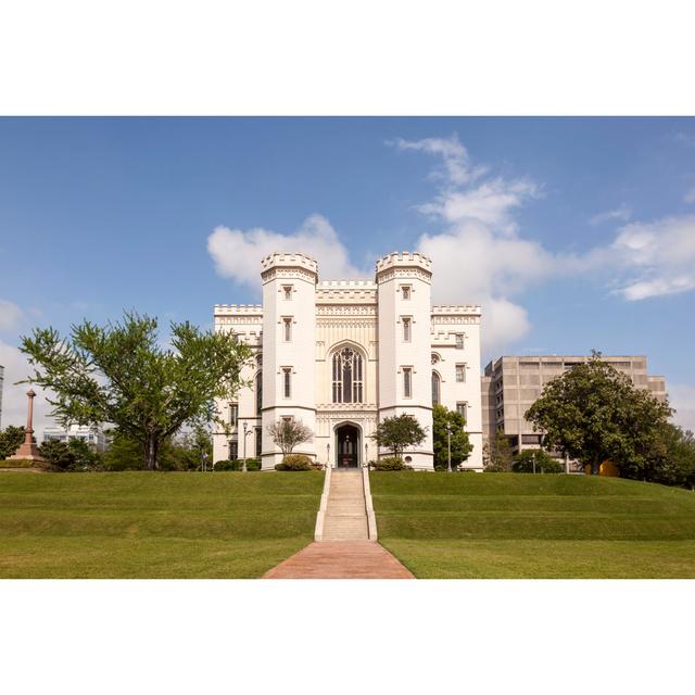 Old State Capitol in Baton Rouge by Typhoonski - Wrapped Canvas Photograph 17 Stories Size: 81cm H x 122cm W on Productcaster.