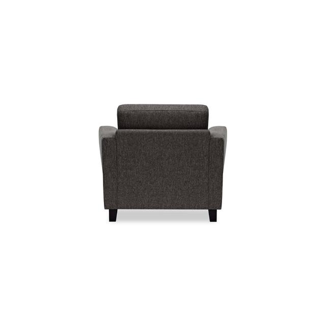 Mcginnis Armchair Ebern Designs Upholstery: Degas Dark Grey on Productcaster.