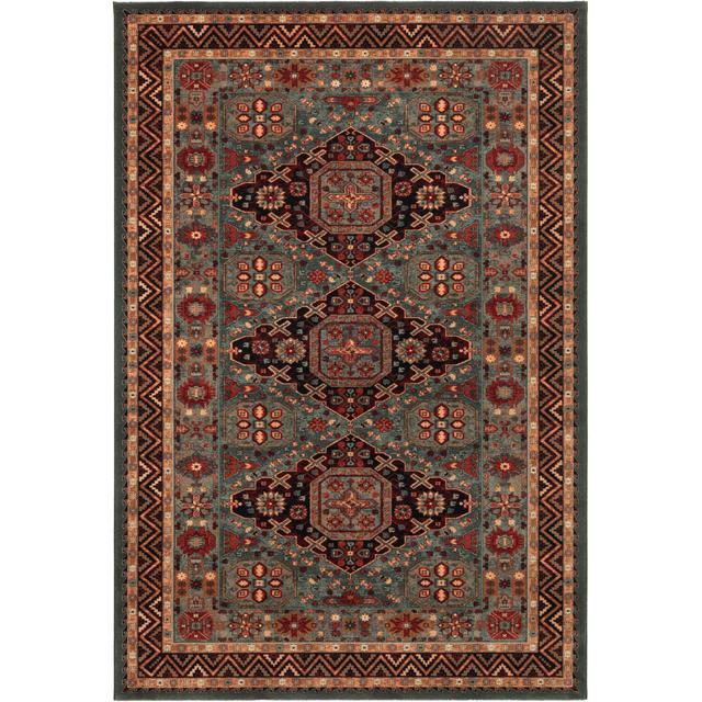 Heitzman Oriental Machine Woven Green Area Rug Langley Street Rug Size: Rectangle 160 x 240cm on Productcaster.