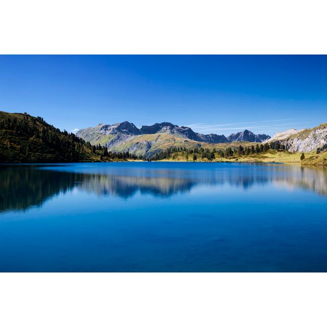 Alpine Lake by LucynaKoch - Wrapped Canvas Art Prints Alpen Home Size: 81cm H x 122cm W on Productcaster.