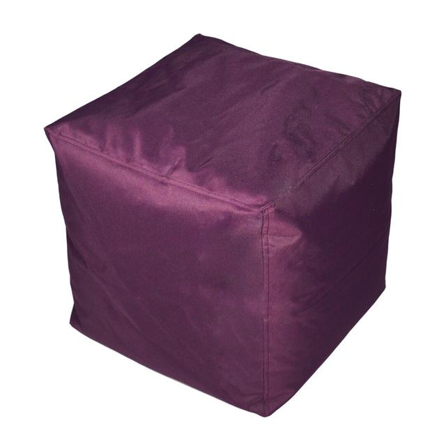 Pouf Mono Kinzler Polsterfarbe: Brombeer on Productcaster.