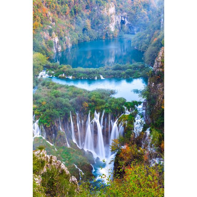 Plitvice National Park, Croatia Union Rustic Size: 122cm H x 81cm W x 3.8cm D on Productcaster.